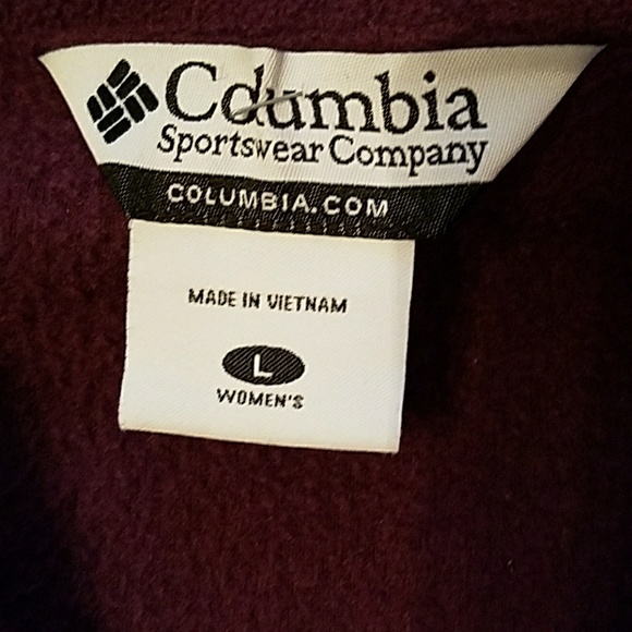 Columbia full zip jacket sz Lg - Picture 2 of 4